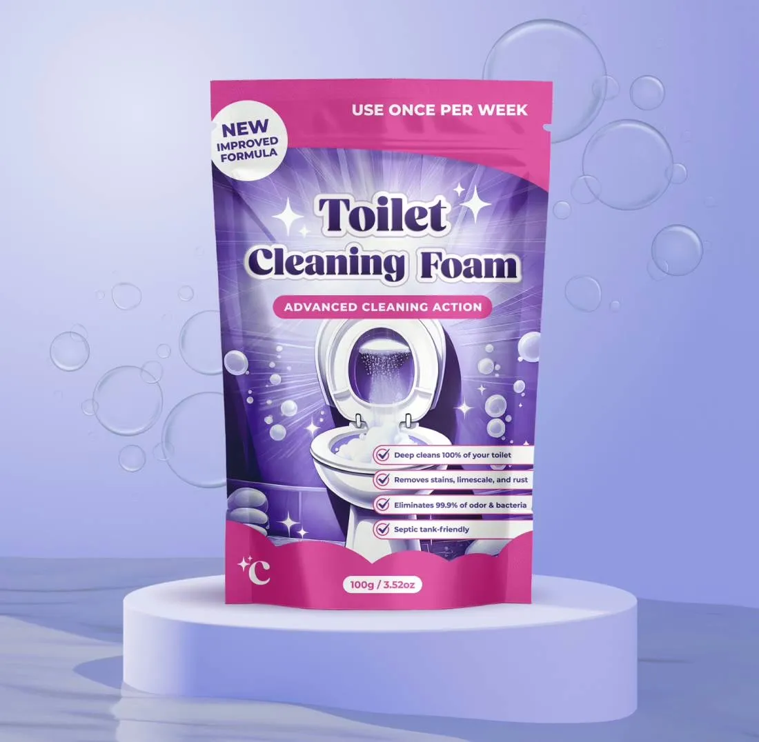 FizzClean Schaumpulver Toilettenreiniger Verpackung